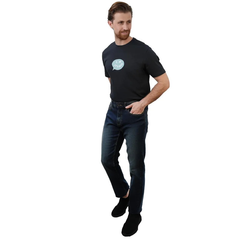 GIORDANO Men’s Low Rise Skinny Taper Stretch Denim Jeans